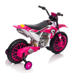 Mamido Mamido Detská elektrická motorka XMX616 ružová | EVA kolesá | 12V 7Ah