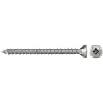 Fischer 657347 skrutka zo zápustnou hlavou 4.5 mm 50 mm krížová dražka Pozidriv glavanizované zinkom 200 ks; 657347