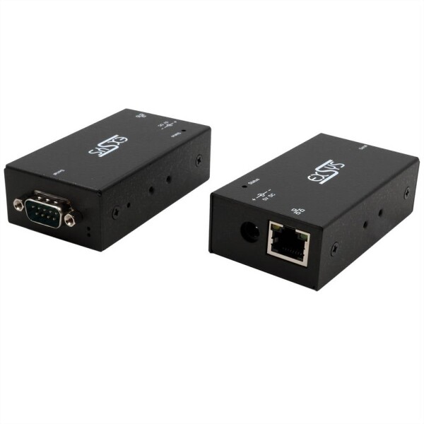 Exsys EXSYS GmbH Ethernet zu 1 x RS-232, inkl. 5V/4A Netzteil (EX-6111-2) sériový server pre konzoly; EX-6111-2