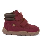 Detské zimné barefoot topánky ZERU TEX BORDEAUX Froddo G2110150-9 - 23