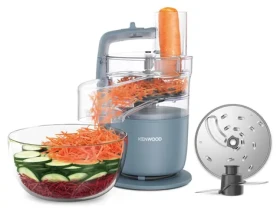 Kenwood MultiPro Go FDP22.130GY sivá / Kuchynský robot / 650 W / 2 rýchlosti + pulz / misa 1,3 l (0W22010102)