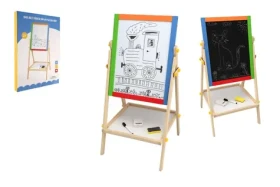 TEDDIES Tabuľa obojstranná čierno-biela