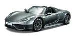 Bburago 1:24 PLUS Porsche 918 Spyder Metallic Grey