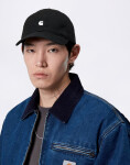 Carhartt WIP Madison Logo Cap Black/White