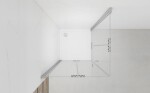 Sprchovací kút štvorec 90x90 cm SAT SK SATBKSK9090CRT SATBKSK9090CRT