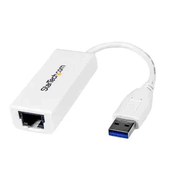 StarTech USB 3.0 adaptér biela / pre sieťové pripojenie / RJ45 (USB31000SW)