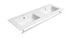 GSI - PURA keramické dvojumývadlo Slim 122x46cm, biela ExtraGlaze 8888111