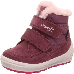 Dievčenské zimné topánky GROOVY 2.0 Red/Pink GTX Superfit 1-106314-5010 - 25