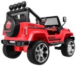 Mamido Elektrické autíčko Jeep Raptor 4x4 červené