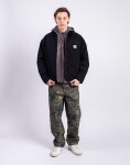 Carhartt WIP OG Detroit Jacket Black/Black stone canvas M