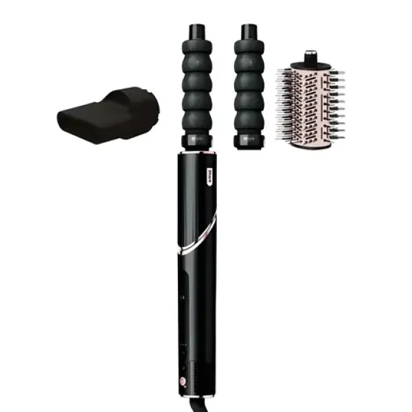 Shark HD426EU FlexStyle čierna / Multistyler na vlasy / 3v1 / 1650 W / 3 nástavce / iontová funkcia (HD426EU)