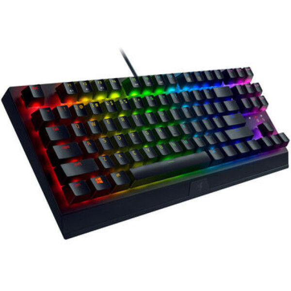 Razer BlackWidow V3 TKL čierna / Herná klávesnica / mechanická / USB / spínače Razer Green / SKD (RZ03-03490600-R3N1)