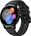 Huawei Watch GT 3 Active Fluorelastomer Armband Čierny (55027152)