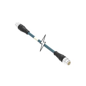 Molex Molex WOD Industrial Solution upravený zástrčkový konektor pre senzory - aktory, 1300480101, 1 ks; 1300480101