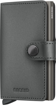 Mini peňaženka Secrid Miniwallet Matte Satin Steel