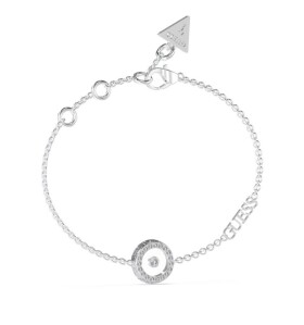 Guess Slušivý oceľový náramok Guess Bond JUBB03259JWRH 17 - 21 cm - L