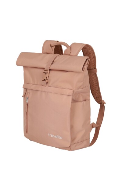 Dámsky ruksak na notebook Travelite Basics Rollup Backpack Rose