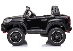 Mamido Detské elektrické autíčko Toyota Hilux 4x4 lakované čierne