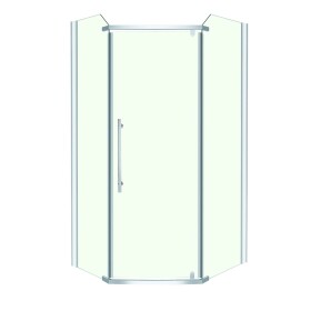 KERRA - Sprchová kabína päťuholníková Glasgow Plus 100 5907548112644