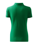 Bavlnené polo tričko stredne zelené 2XL