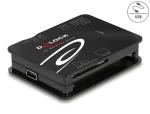 DeLock USB 2.0 čítačka pamäťových kariet 6v1 / Čítačka kariet / CF, SD, microSD, MS, xD, M2 (91007)