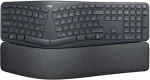 Logitech Wireless K860 Ergo CZ čierna/ Bezdrôtová klávesnica / Ergonomická / BT / USB / CZ layout (920-010108cz)