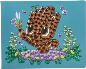 CRYSTAL ART Diamantové maľovanie Junior Star Wars: Groot