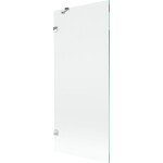 MEXEN/S - Lunar vaňová zástena FIX 80 x 150, transparent, chróm 897-080-000-01-00