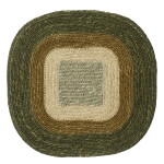 MADAM STOLTZ Prestieranie Seagrass Khaki 35 × 35 cm