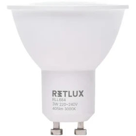 Retlux RLL 684 GU10 / LED žiarovka / 3W / 405 lm / 3000K - teplá biela / D