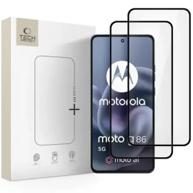 Tech-Protect Glass Fit+ čierna / Tvrdené sklo / Motorola Moto G86 5G/G86 5G Power / 2 ks