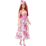 Mattel Barbie rozprávková princezná růžová