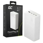 Powerbanka 30 000 mAh biela / Powerbanka / 22,5 W / 4X Port (PBGC30W)