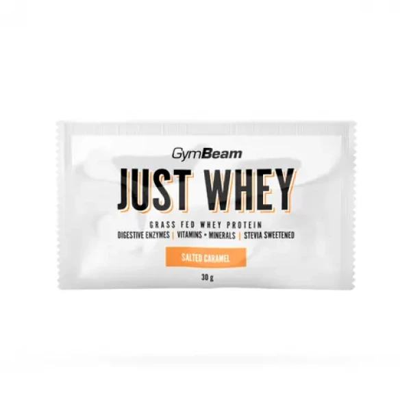 Just Whey Grass-Fed Proteín - GymBeam (slaný karamel, 30 g) (42850-5-30g-saltedcaramel)