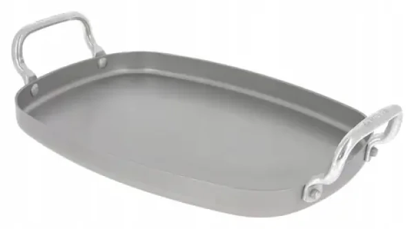 De Buyer Mineral B Plancha grilovacia doska 38x26 cm / Grilovacia doska (5640.01)