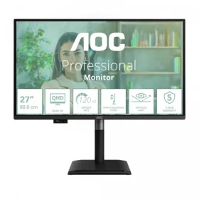 27" AOC Q27P4U čierna / IPS / 2560x1440 / 16:9 / 4ms / 1500:1 / 350cd-m2 / HDMI + DP + USB-C / VESA (Q27P4U)