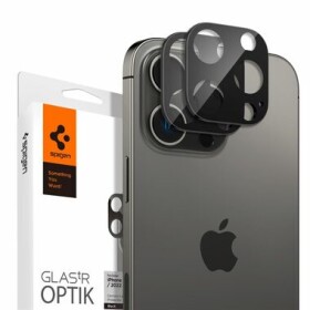 Spigen tR Optik 2 Pack Black ochranné sklo pre iPhone 14 Pro amp; iPhone 14 Pro Max (AGL05273)