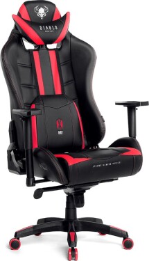 Diablo Chairs X-RAY King Size XL Čierno-cervený