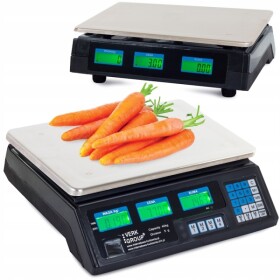 Verk 17019 Digitálna stolná váha 40kg/5g čierna
