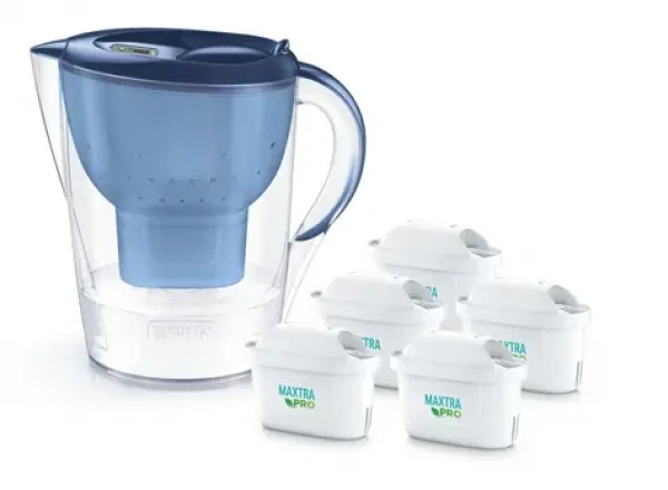 Brita Marella XL modrá / Filtračná kanvica / 3,5 l / 5× MAXTRA PRO Pure Performance (Marella XL + 5 wk?adów niebieska)