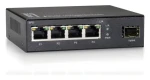 LevelOne Switch 4X GbE/1x SFP / Switch / Unmanaged / 4X Gigabit Ethernet / 1x SFP uplink / nástenná montáž (GEU-0521)