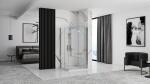 REA/S - Sprchová kabína Molier Chrome Double 80x90 KPL-K6369