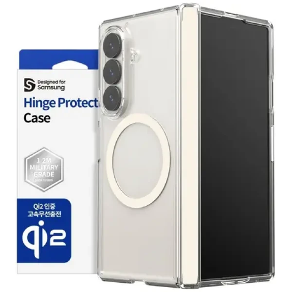Araree Duple 360 M Clear Cream / Puzdro pre Galaxy Z Fold8 Ultra / 360° ochrana (AR20-02590B)