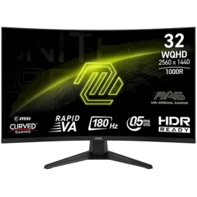 31.5" MSI MAG 325CQF čierna / VA / 2560x1440 / 16:9 / 0.5ms / 3500:1 / 300cd-m2 / DP+ HDMi + USB-C / VESA (MAG 325CQF)