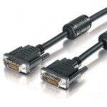 DIGITUS DVI-Dlt;-gt;DVI-D kábel prepojovací 0,5m / dual link (AK-320108-005-S)