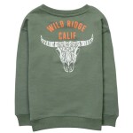 Mikina pre chlapcov, Minoti, Valley 9, khaki - 128/134 | 8/9let