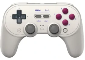 8BitDo PRO 2 Gamepad Hall Effect Classic / Bezdrôtový ovládač / vibrácie / pre Windows Switch Android Apple Steam (RET00410)