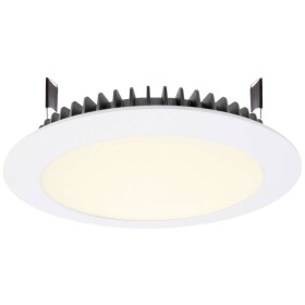 Deko Light 565235 LED Panel Round III 26 LED vstavané svetlo En.trieda 2021: G (A - G) LED pevne zabudované LED osvetlenie 26 W Dopravní biela (RAL 9016); 565235