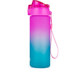 OXYBAG Fľaša na pitie OXY Click 600 ml OXY Ombre Blue-Pink (159135)