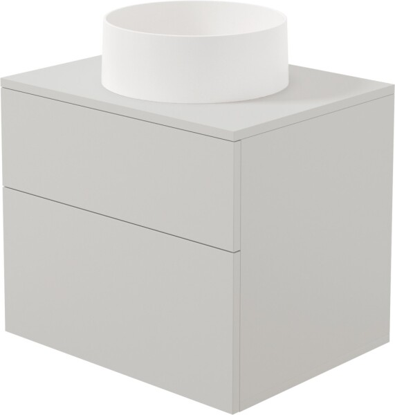 DEANTE - Prizma cashmere kúpeľňová skrinka, s granitovým umývadlom - 360 mm; SDKB6SAU4S